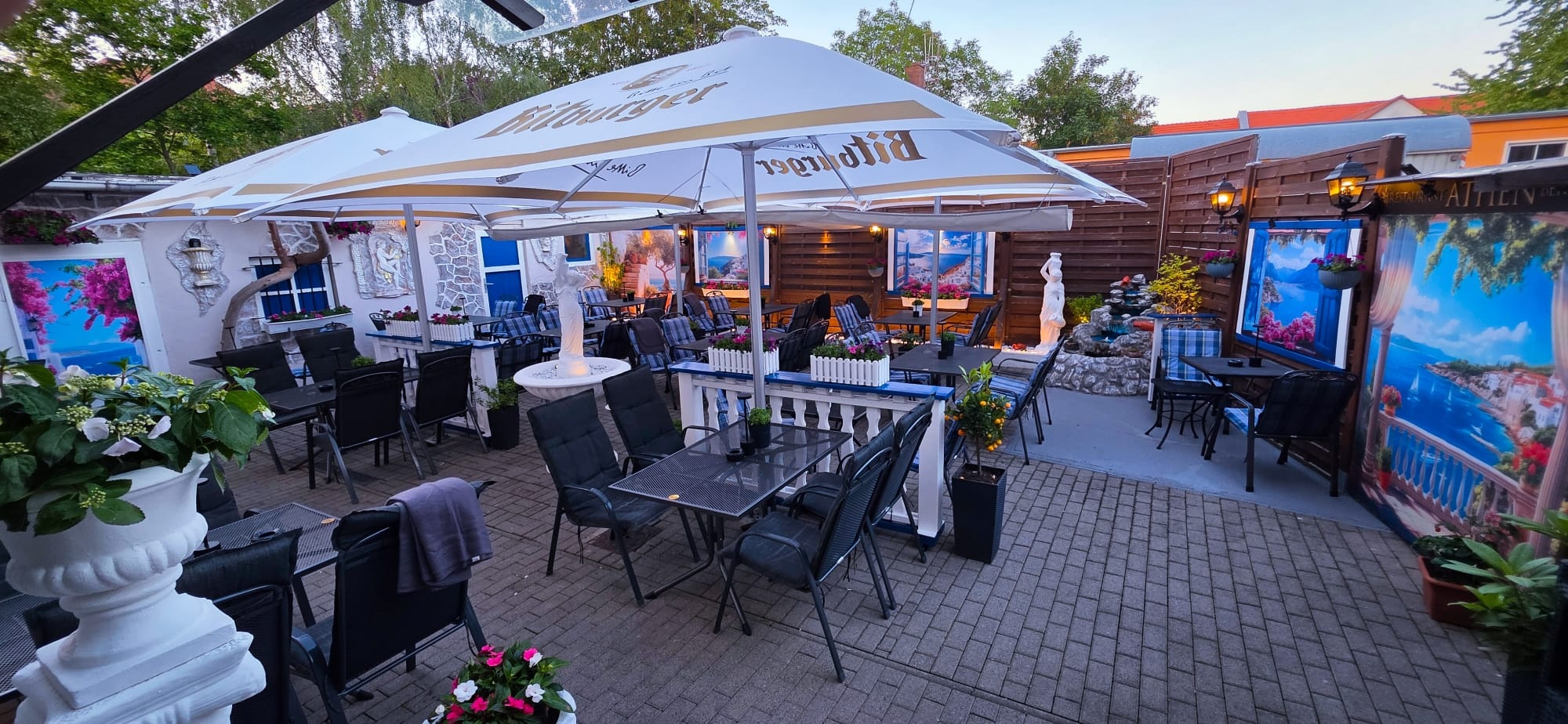 Biergarten Restaurant Athen
